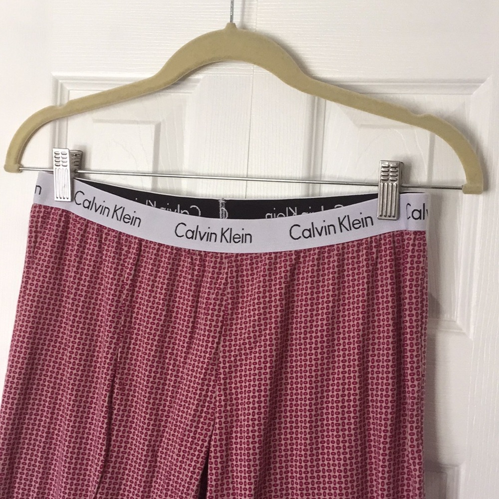Calvin Klein Pink Pajama Pants - Picture 2 of 4